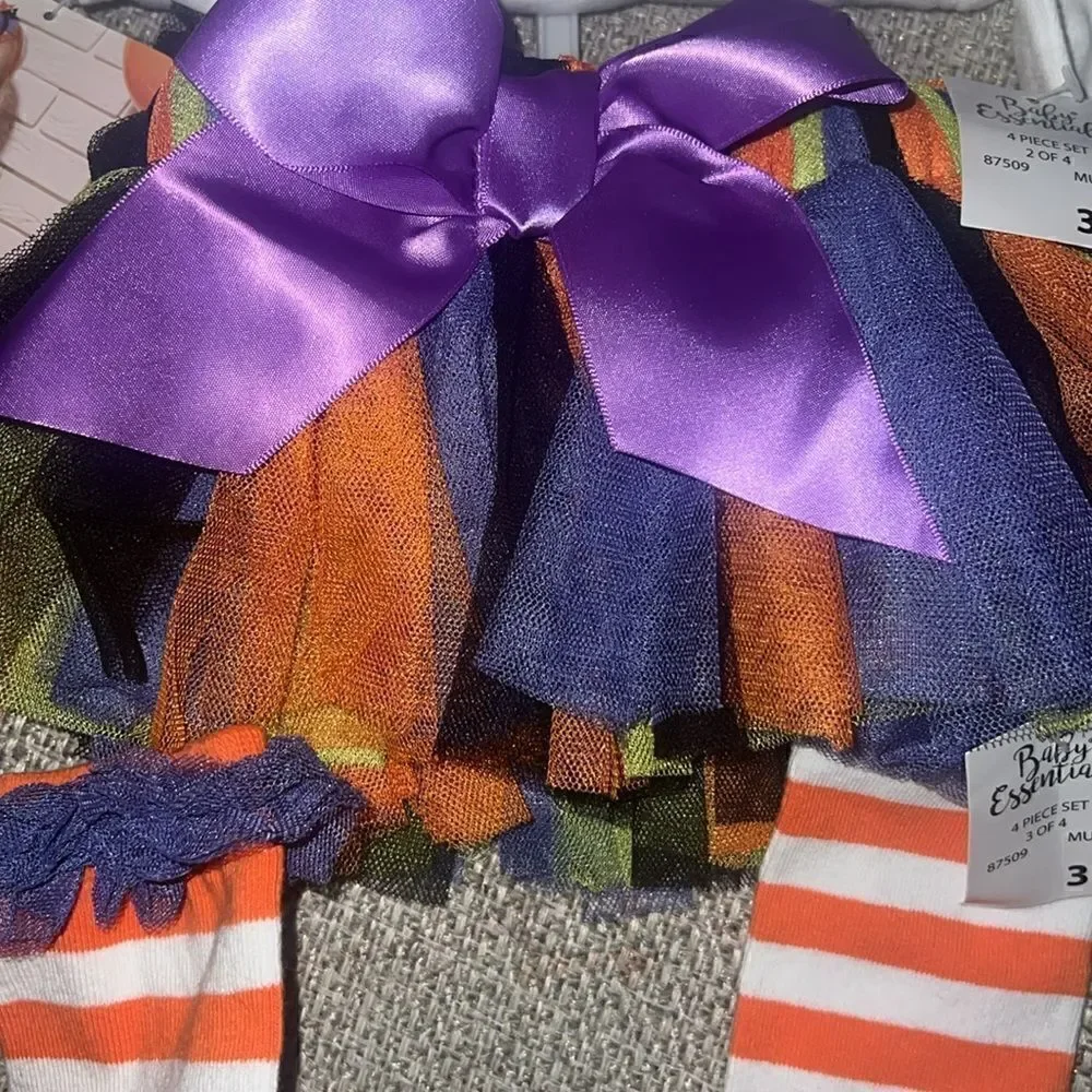 NWT Baby Essentials 4pcs “1st Halloween Set”